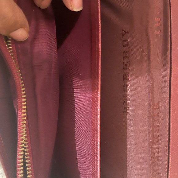 Burberry Long Canvas/Leather Wallet - Picture 7 of 7